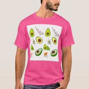 Camiseta Cápsula de la máscara de la cara de aguacate