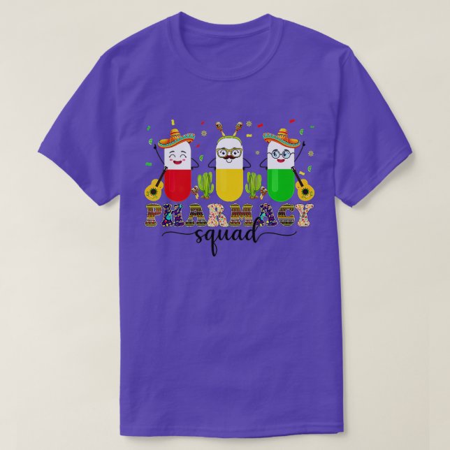 Camiseta Cápsula Farmacéutica Escuadrón de Farmacia de Méxi (Diseño del anverso)