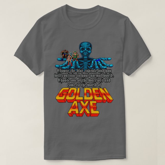Camiseta Cápsula Golden ax (Diseño del anverso)