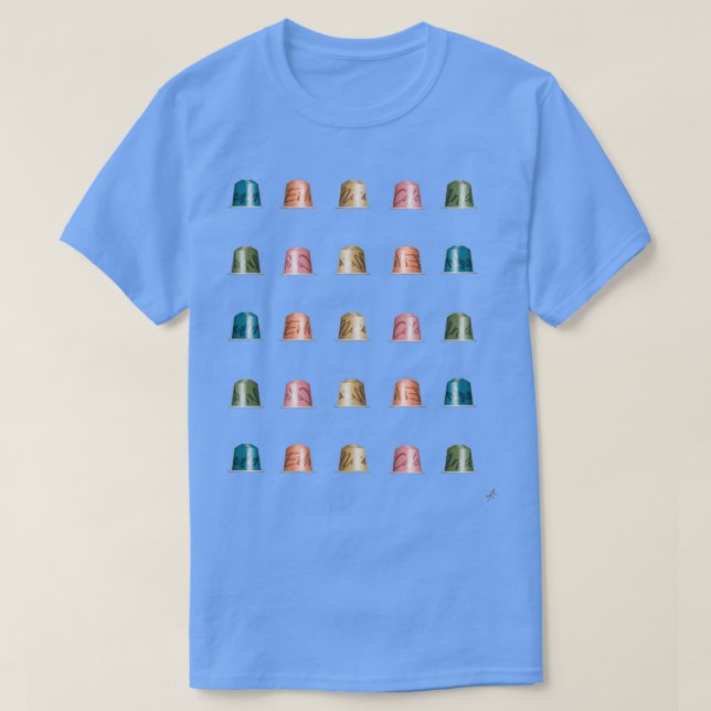 Camiseta Cápsulas de café Nespresso  (Diseño del anverso)