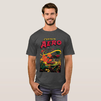 Camiseta CAPTAIN AERO Guay Vintage Pulp Magazine T-Shirt