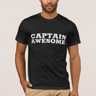 Camiseta CAPTAIN AWESOME T-Shirts Tees DE HOMBRES