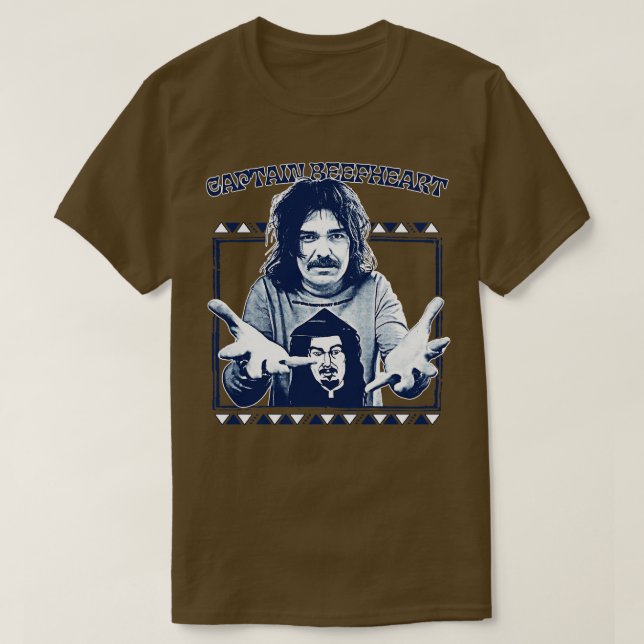 Camiseta Captain Beefheart Original Fan Art (Diseño del anverso)