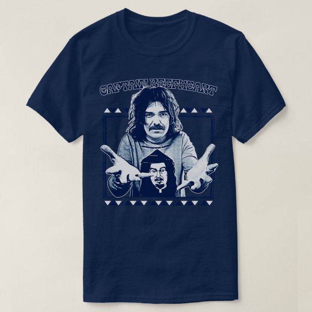 Camiseta Captain Beefheart Original Fan Art (Diseño del anverso)