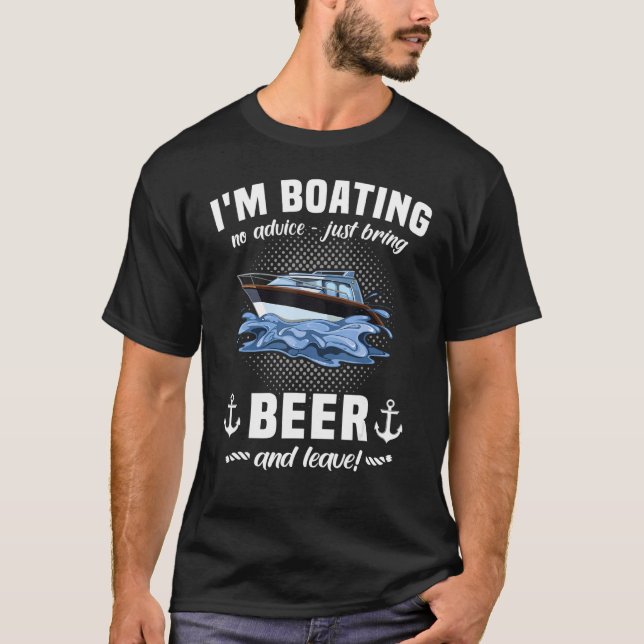 Camiseta Captain Beer Bote Sports Bote Motor B (Anverso)