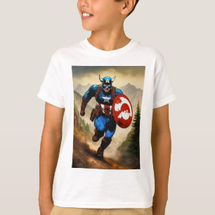 Camiseta "Captain Boarica: Un gracioso Marvel Mashup en