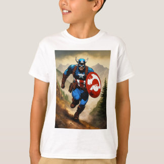 Camiseta "Captain Boarica: Un gracioso Marvel Mashup en