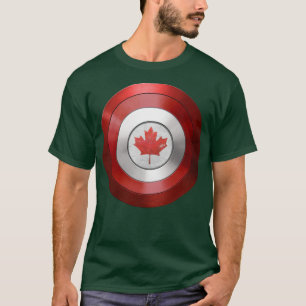 Camiseta CAPTAIN CANADÁ inspirado en el escudo canadiense