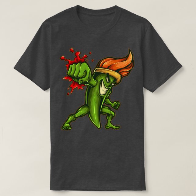 Camiseta Captain Chili (Diseño del anverso)