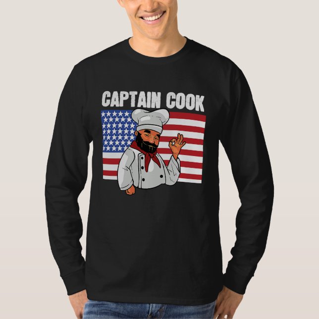Camiseta Captain Cook (Anverso)