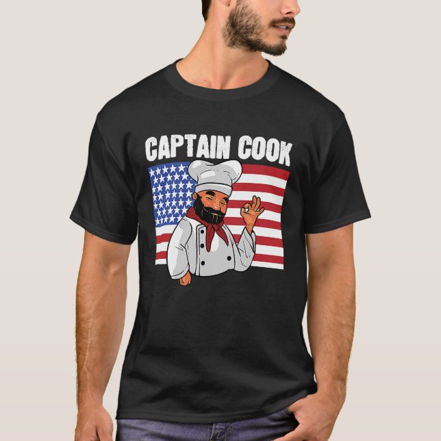 Camiseta Captain Cook (Anverso)
