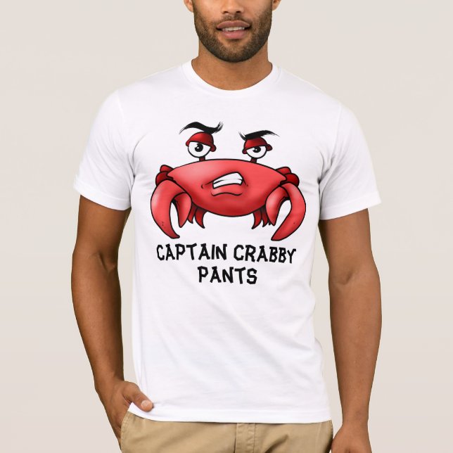 Camiseta Captain Crabby Pants (Anverso)