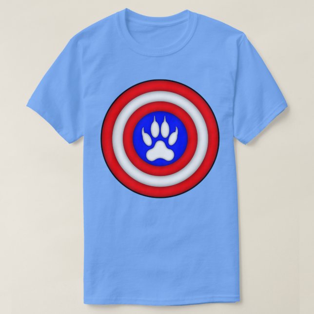 Camiseta Captain Doggers Shield (Diseño del anverso)