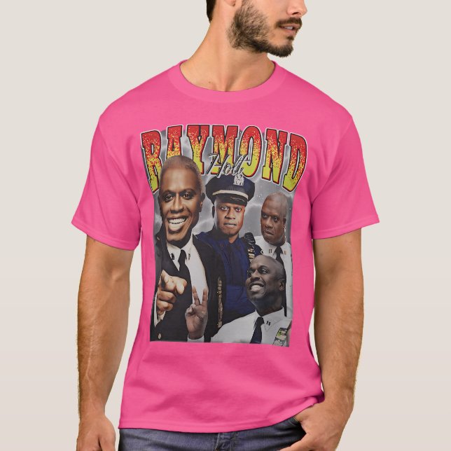 Camiseta Captain Holt Retro Vintage Kids (Anverso)