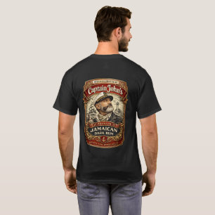 Camiseta Captain John's Premium Jamaican Dark Rum