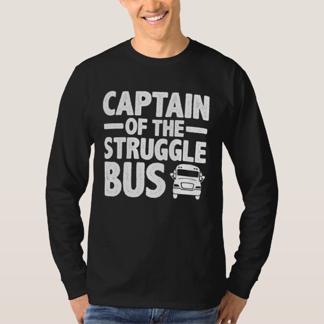 Camiseta Captain Of The Struggle Bus (Anverso)