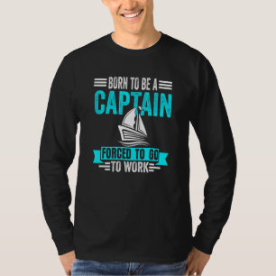 Camiseta Captain Opa Bote Motorboat Daddy Bote Mar