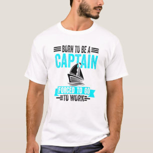 Camiseta Captain Opa Bote Motorboat Daddy Bote Mar