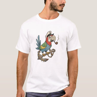 Camiseta Captain Parrot on Rusty Anchor