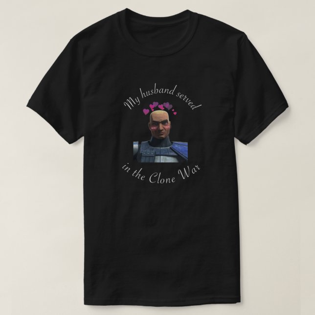 Camiseta Captain Rex Husband White Font .png (Diseño del anverso)