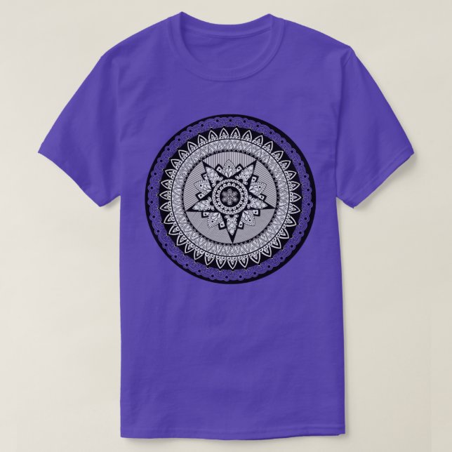 Camiseta Captains Shield Mandala (Diseño del anverso)