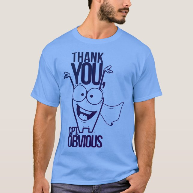 Camiseta Captian Obvio (Anverso)