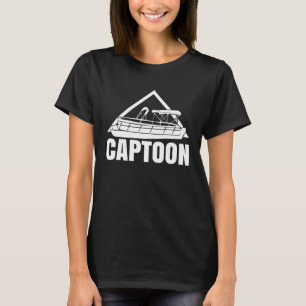Camiseta Captoon Embarcación Pontón Tritón Capitán Pontón B