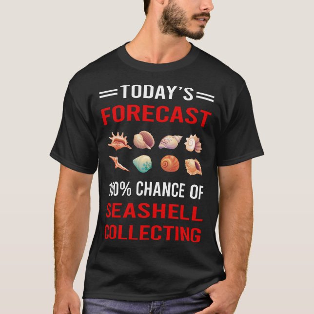 Camiseta Captura de conchas marinas (Anverso)