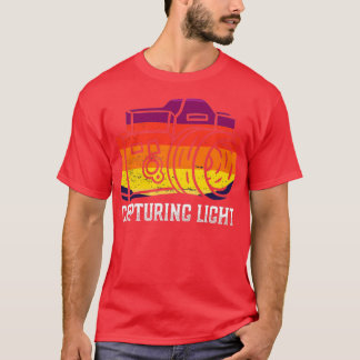 Camiseta Captura de fotografía de cámara retro fotográfica 