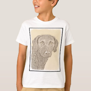 Camiseta Captura de la bahía de Chesapeake Pintando arte or