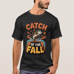 Camiseta Captura de la pesca de otoño