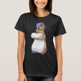Camiseta Captura de noche de Meerkat Sleeping