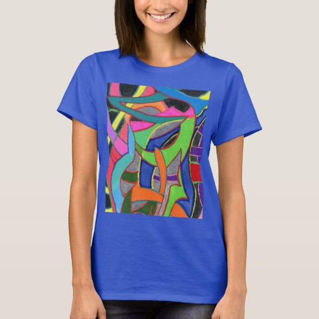 Camiseta Captura de ojos, captación de atención y singular (Anverso)