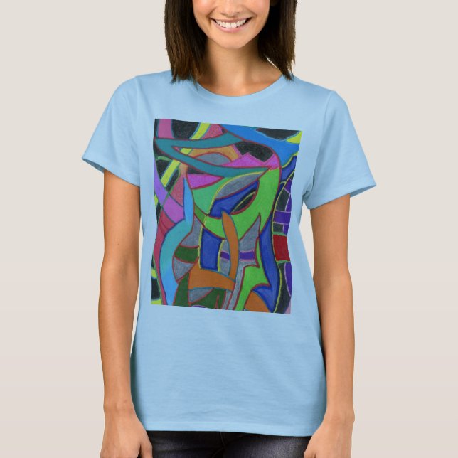 Camiseta Captura de ojos, captación de atención y singular (Anverso)