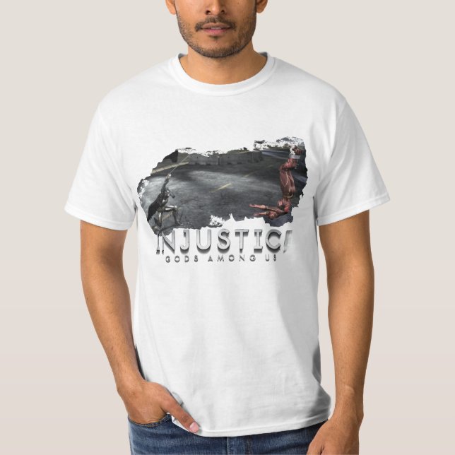 Camiseta Captura de pantalla: Batman vs Flash (Anverso)