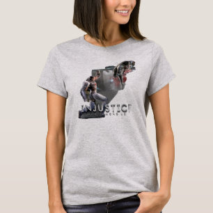 Camiseta Captura de pantalla: Cyborg contra Nightwing