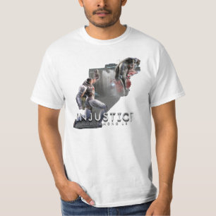 Camiseta Captura de pantalla: Cyborg contra Nightwing