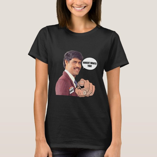 Camiseta Captura de pantalla de Energy Meme u201CRobert Wan (Anverso)