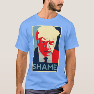 Camiseta captura de pantalla estilo Shame Obama HOPE