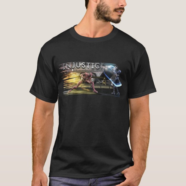 Camiseta Captura de pantalla: Flash vs Nightwing (Anverso)