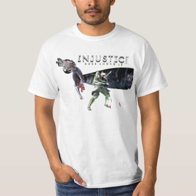 Camiseta Captura de pantalla: Mujer Maravilla vs Flecha Ver (Anverso)