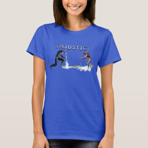 Camiseta Captura de pantalla: Nightwing contra flash