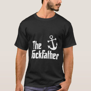 Camiseta Captura de papá, padre del barco de pesca divertid