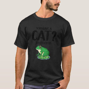 Camiseta Captura de rana para caza de ranas toro y cazador 