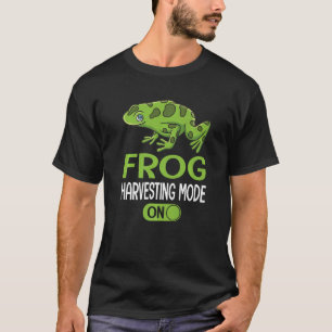 Camiseta Captura de ranas y caza de toad para una cazadora