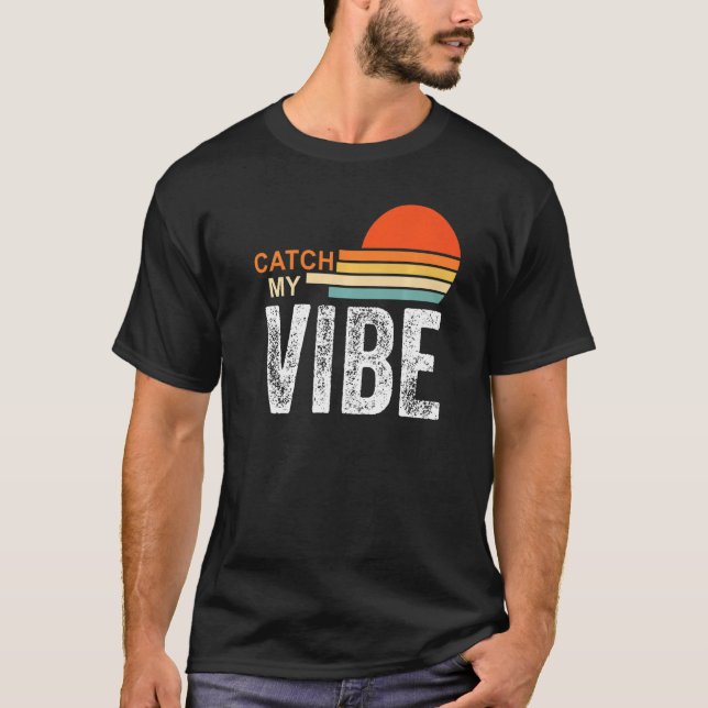 Camiseta Captura De Vibe Vacay Vibes Retro Beach Vibes (Anverso)