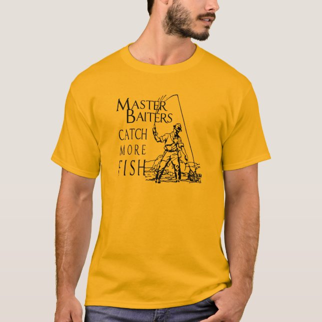CAMISETA CAPTURA DEL AMO BAITERS MÁS PESCADOS (Anverso)