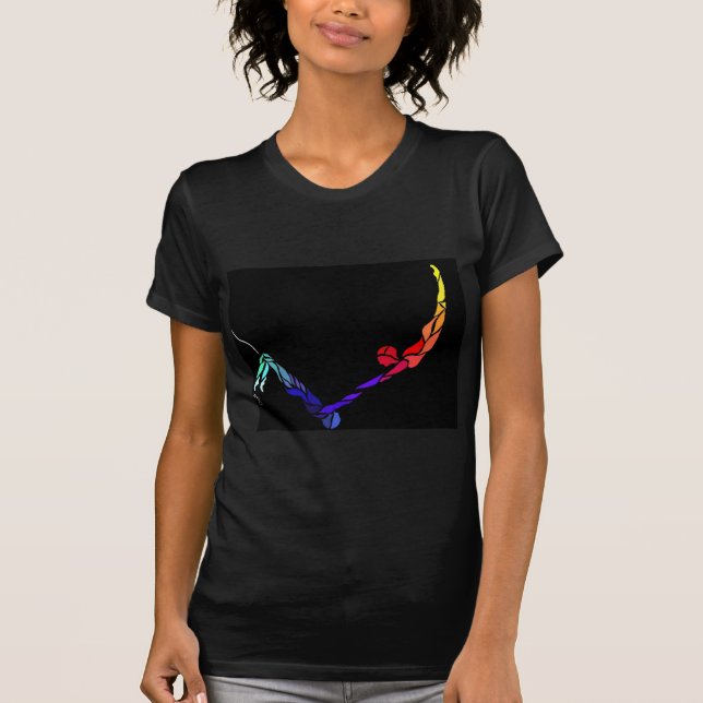Camiseta Captura del trapecio del vuelo (Anverso)