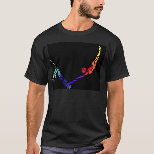 Camiseta Captura del trapecio del vuelo (Anverso)