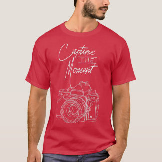 Camiseta Captura el camisón fotográfico de cámara para Ph